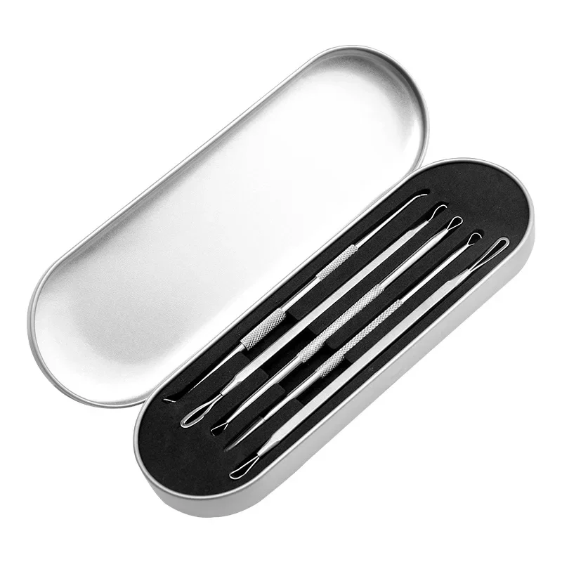 5 pcs Stainless Steel Acne Nee - Luxury Skincare Acne ulasan dan harga