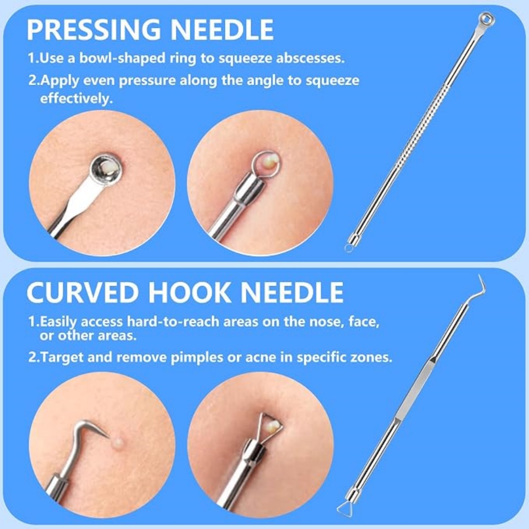 5PCS Blackhead Remover Comedon - Luxury Skincare Acne ulasan dan harga